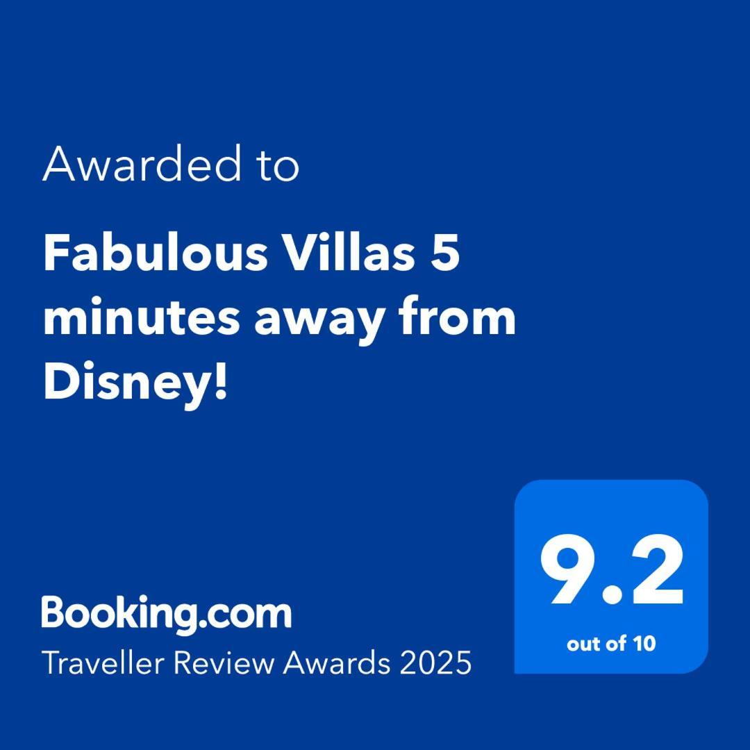 Fabulous Villas 5 Minutes Away From Disney! Kissimmee Exterior photo